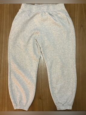 YPB XL ✨ adult Cozy Elastic-Waist Light Gray Jogger Pants like new